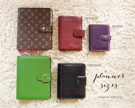 lv agenda sizes|louis vuitton planner sizes.